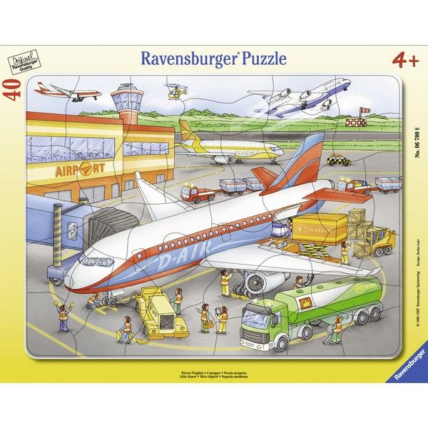 Ravensburger puzzle (slagalice) Na aerodromu RA06700 - ODDO igračke