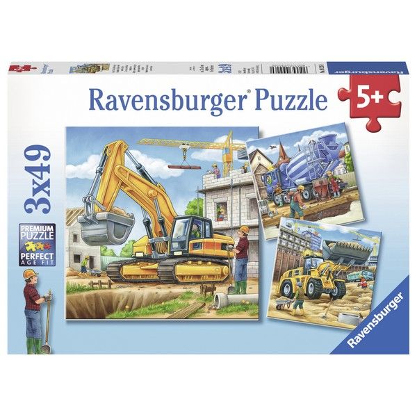 Ravensburger puzzle (slagalice) Velike graditeljske mašine RA09226 - ODDO igračke