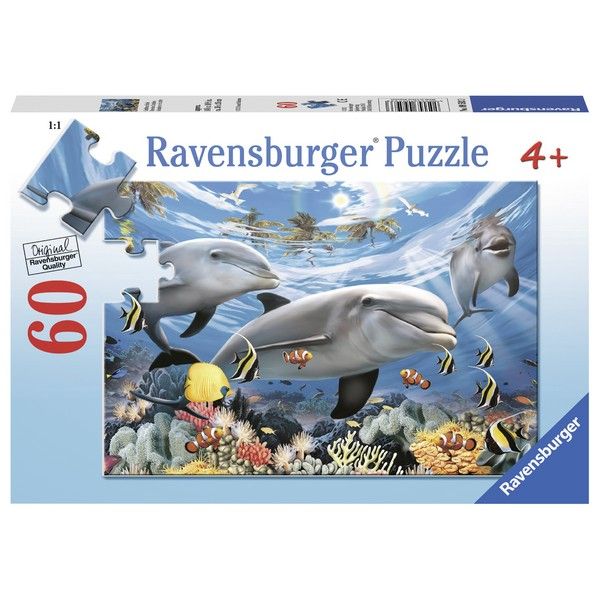 Ravensburger puzzle (slagalice) - Delfini RA09593 - ODDO igračke