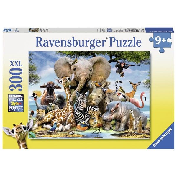 Ravensburger puzzle (slagalice) 300pcs Afrički prijatelji RA13075 - ODDO igračke