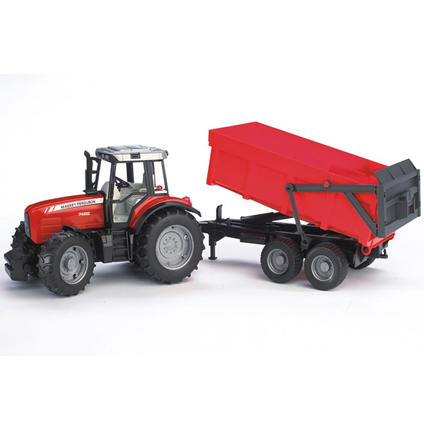 Traktor sa prikolicom Massey Ferguson Bruder 020453 - ODDO igračke