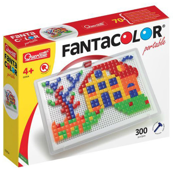 Quercetti Fanta Color Mozaik portabl veliki 300pcs 105/0954 - ODDO igračke