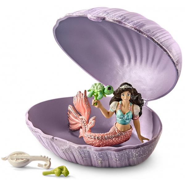 Schleich Bayala figura Sirena u školjci sa bebom kornjačom 70562  - ODDO igračke