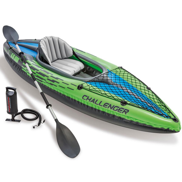 CHALLENGER K1 KAYAK (86″ Aluminijumska vesla) + Teretna mreža 68305NP - ODDO igračke