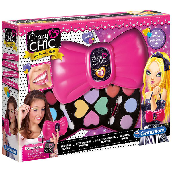 Šminka set Mašnica paleta senki Crazy Chic CL15223 - ODDO igračke