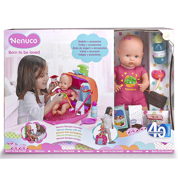 Lutka Beba Nenuco sa torbom za putovanje 128458 - ODDO igračke