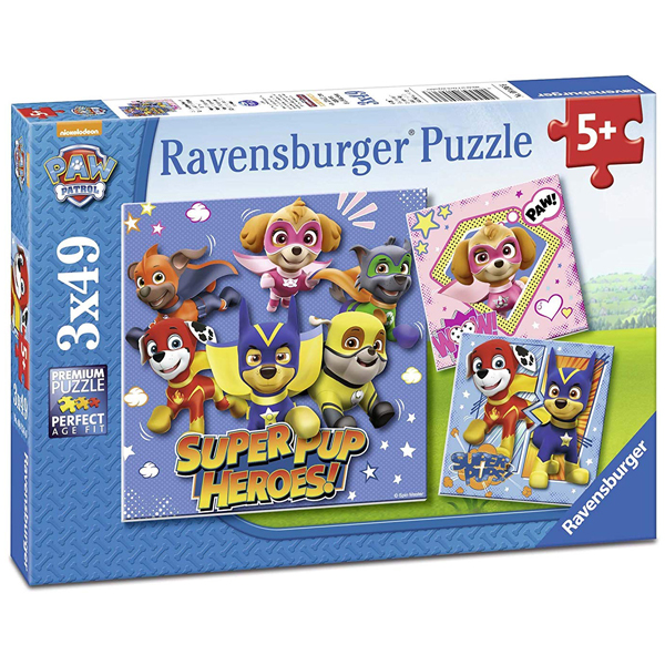 Ravensburger puzzle (slagalice) 3x49pcs- Paw patrol RA08036 - ODDO igračke