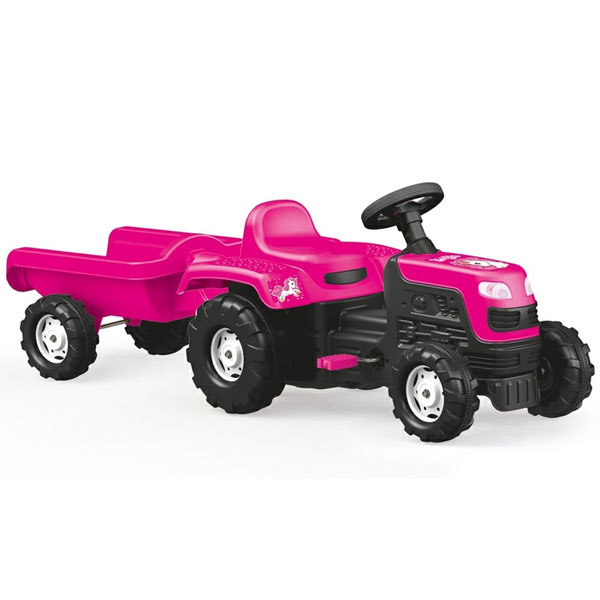Traktor na pedale sa prikolicom Dolu 025081 - ODDO igračke