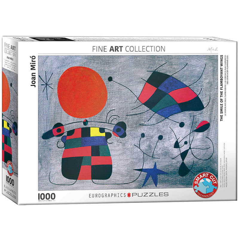 Eurographics Joan Miro The Smile of the Flamboyant Wings 1000-Piece Puzzle 6000-0856 - ODDO igračke