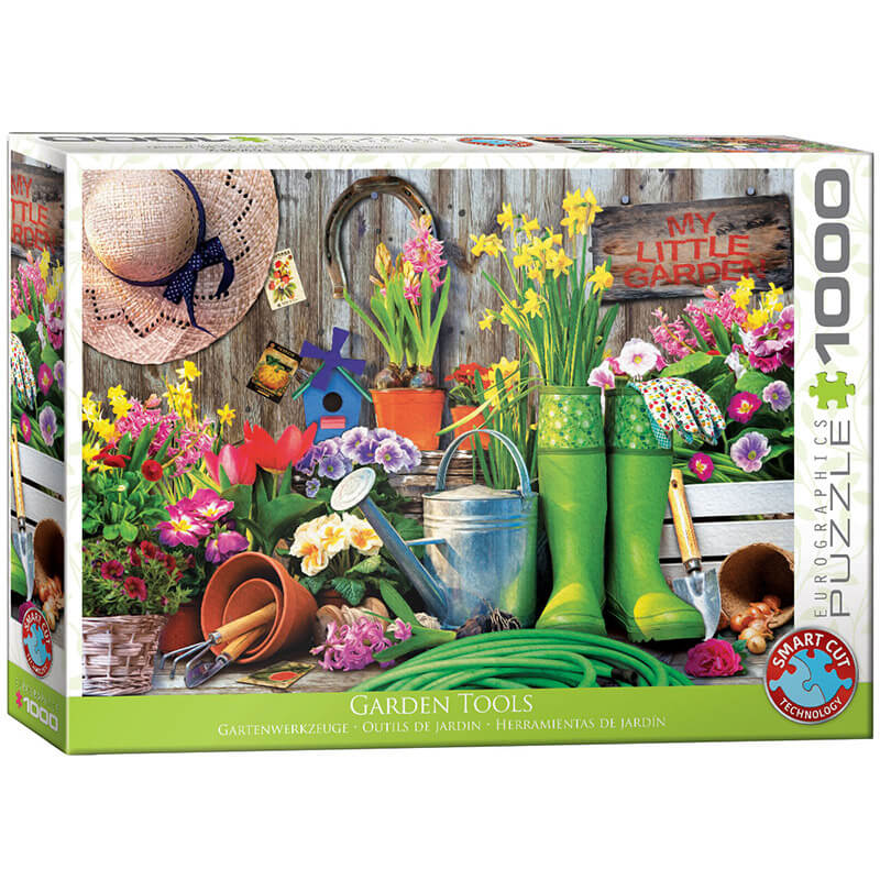 Eurographics Garden Tools 1000-Piece Puzzle 6000-5391 - ODDO igračke