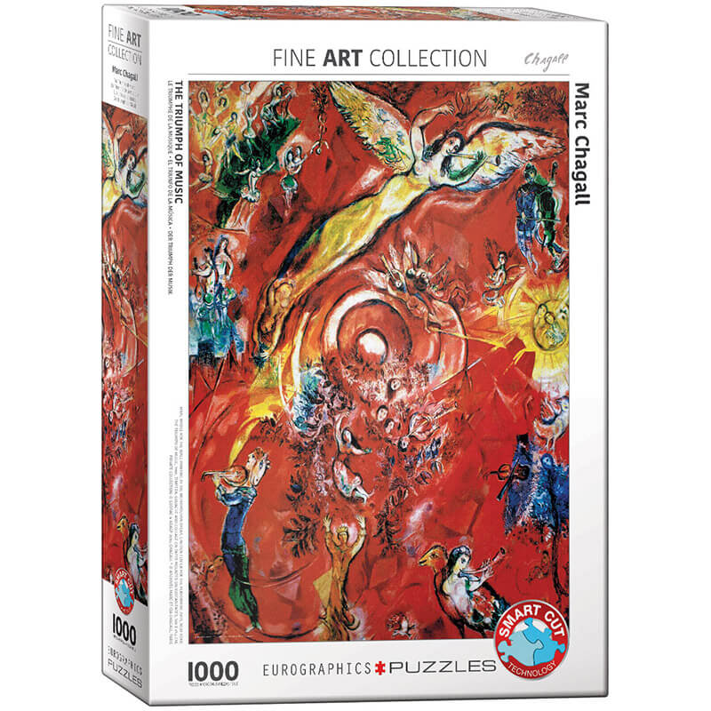 Eurographics Marc Chagall The Triumph of Music 1000-Piece Puzzle 6000-5418 - ODDO igračke