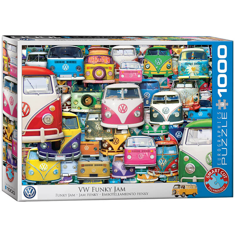 Eurographics Funky Jam 1000-Piece Puzzle 6000-5423 - ODDO igračke
