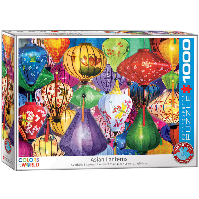 Eurographics Asian Lanterns 1000-Piece Puzzle 6000-5469 - ODDO igračke
