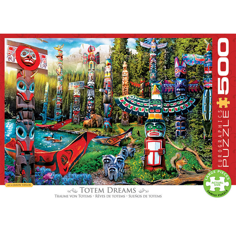 Eurographics Totem Dreams 500-Pieces Puzzle 5361 - ODDO igračke