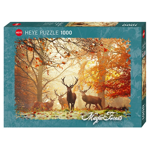 Heye puzzle 1000 pcs Magic Forest Stags 29805 - ODDO igračke