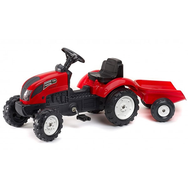 Traktor na pedale sa prikolicom Garden Master crveni 2058J - ODDO igračke