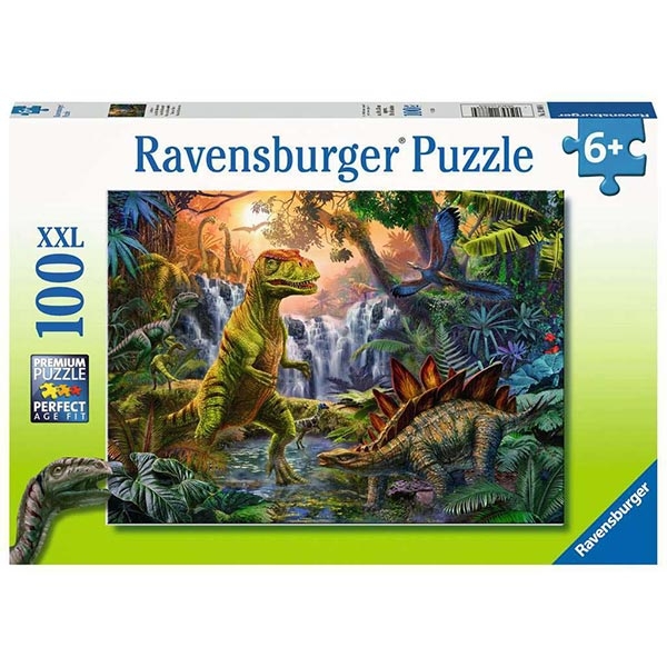 Ravensburger puzzle (slagalice) 100pcs Dinosaurusi u dzungli RA12888 - ODDO igračke