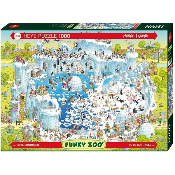 Heye puzzle 1000 pcs Degano Fanky Zoo Polar 29692 - ODDO igračke
