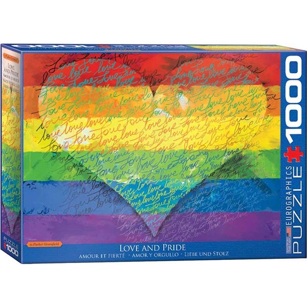 Eurographics Love and Pride 1000-Pieces Puzzle 5542 - ODDO igračke
