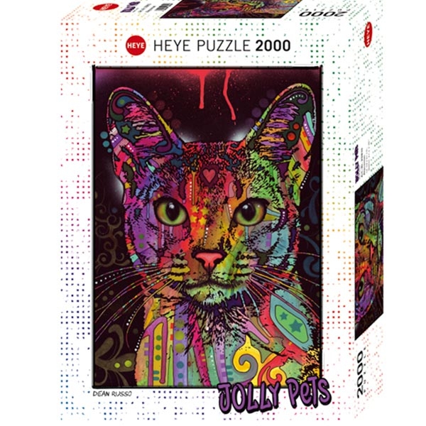 Heye puzzle 2000 pcs Jolly Pets Abyssinian 29810 - ODDO igračke