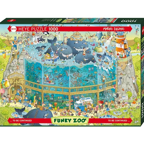Heye puzzle 1000 pcs Degano Fanky Zoo Ocean 29777 - ODDO igračke