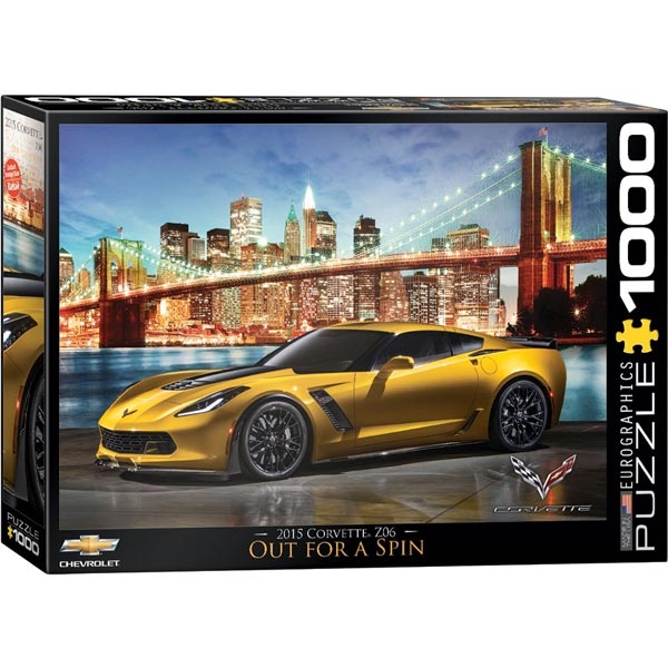 Eurographics Classic Car Collection Corvette Z06 Out for a Spin 1000pcs 6000-0735 - ODDO igračke