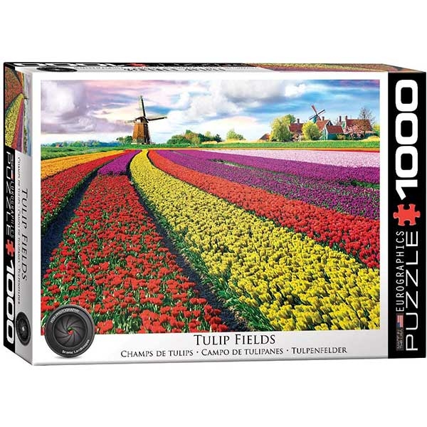 Eurographics Tulip Fields Netherlands 1000-Piece Puzzle 6000-5326 - ODDO igračke