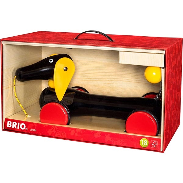 Pas drveni na povlačenje Brio - veliko pakovanje BR30334 - ODDO igračke