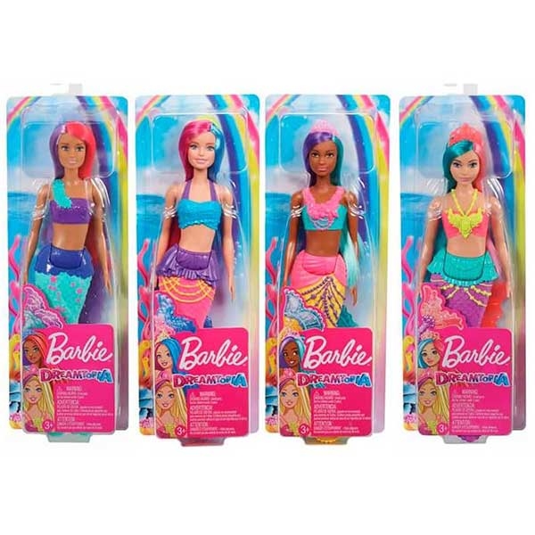 Barbie Lutka Sirena Dreamtopia Surprise ass GJK07 - ODDO igračke
