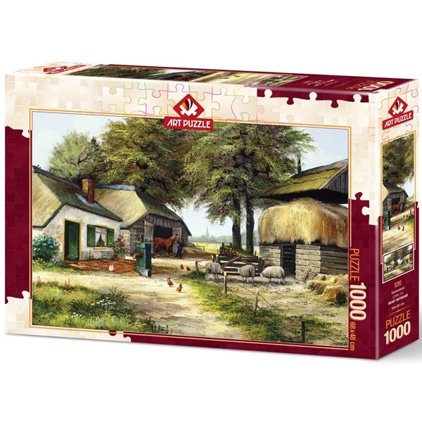 Art puzzle Farm House 1000pcs - ODDO igračke