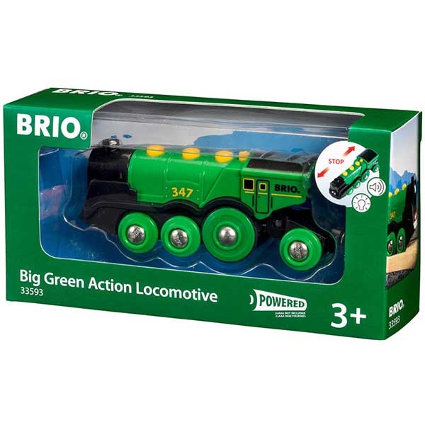 Big Green Action Locomotive Brio BR33593 - ODDO igračke