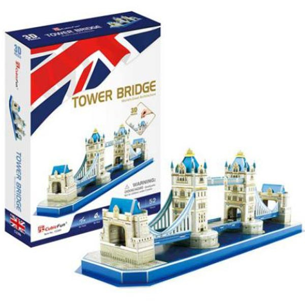 CubicFun Puzzle 3D Tower Bridge CBF209780 - ODDO igračke