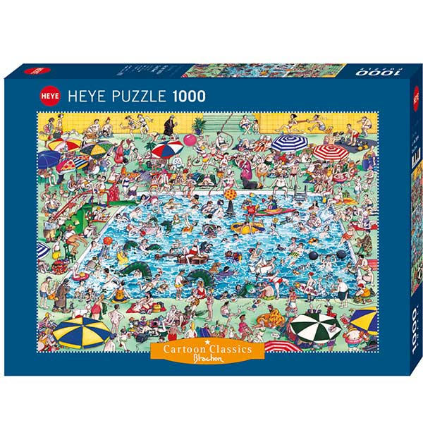 Heye puzzle 1000 pcs Cartoon Classics Blachon Cool Down 29904 - ODDO igračke