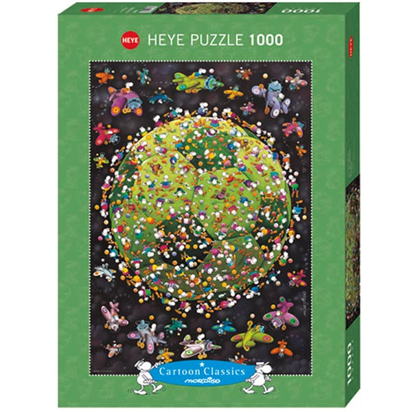 Heye puzzle 1000 pcs Cartoon Classics Guillermo Mordillo Football 29359 - ODDO igračke
