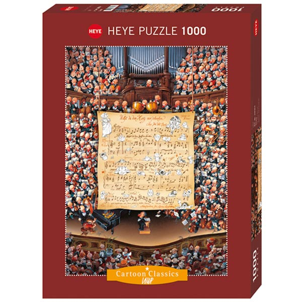 Heye puzzle 1000 pcs Cartoon Classics JeanJaques Loup Score 29564 - ODDO igračke