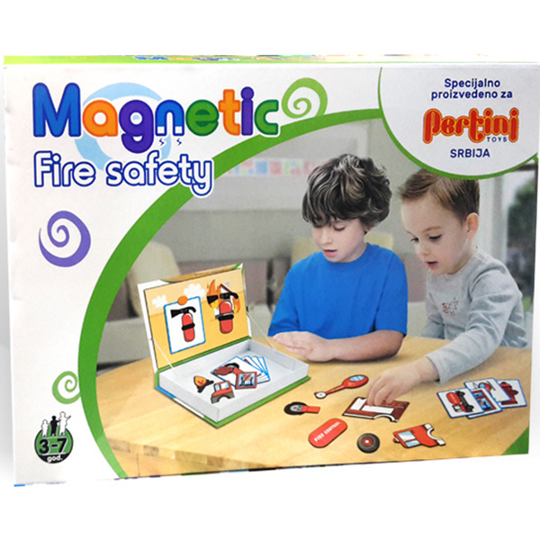 Magnetni set  -mali vatrogasac 23365 - ODDO igračke