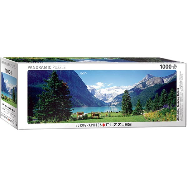 Eurographics Panoramic Lake Louise Canadian Rockies 6010-1456 1000 pieces Puzzle - ODDO igračke