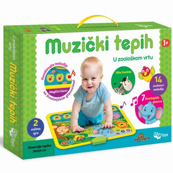 Muzički tepih u Zoo vrtu 11/01017 - ODDO igračke