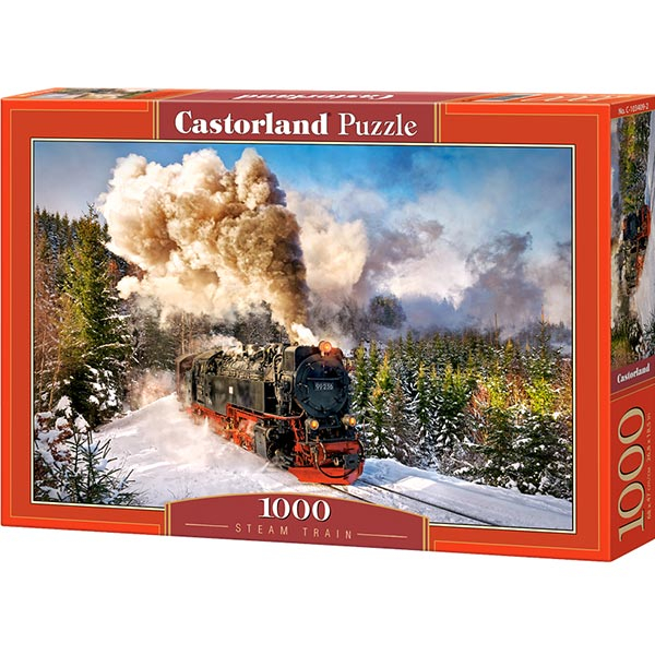 Castorland puzzla 1000 pcs Steam Train 103409 - ODDO igračke