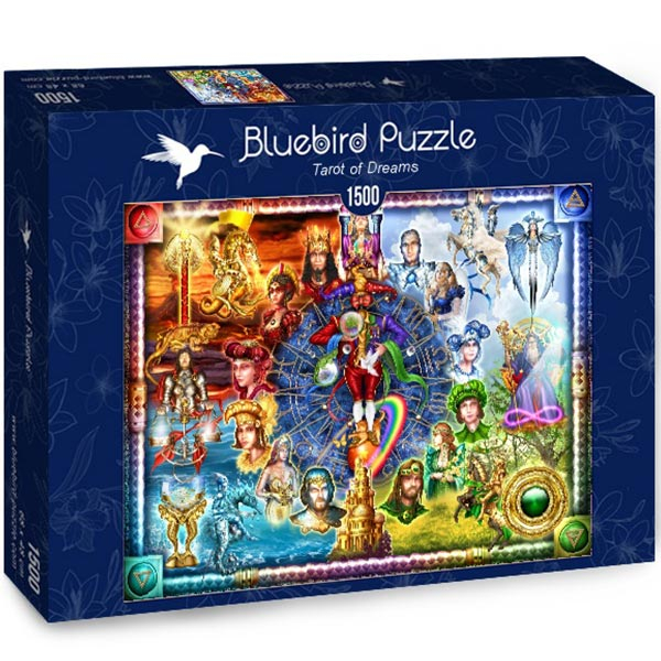 Bluebird puzzle 1500 pcs Tarot of Dreams 70178 - ODDO igračke