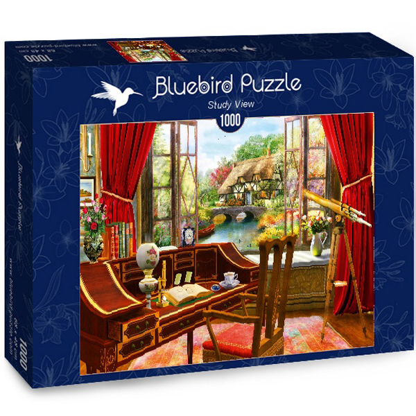 Bluebird puzzle 1000 pcs Dominic Davison Study View 70320-P - ODDO igračke