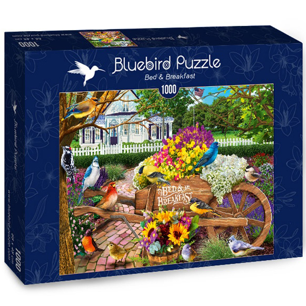 Bluebird puzzle 1000 pcs Bed & Breakfast 70226-P - ODDO igračke