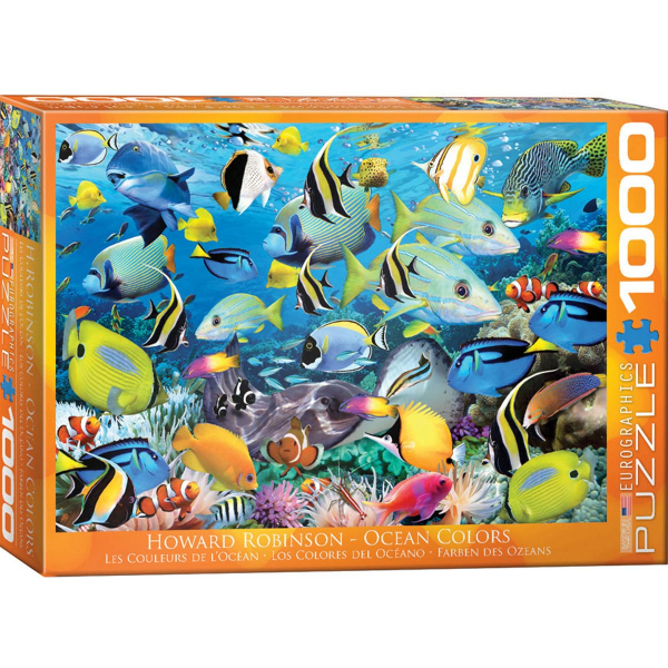 Eurographics Ocean Colors 1000-Piece Puzzle 6000-0625 - ODDO igračke