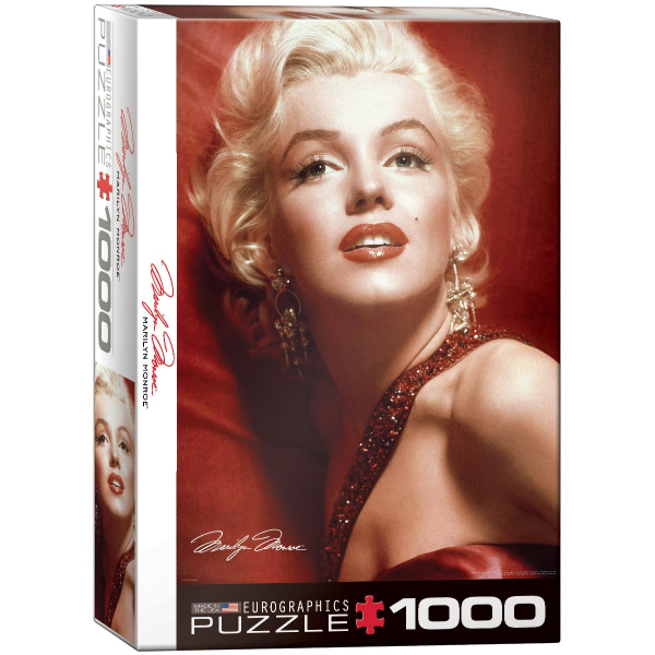 Eurographics Marilyn Monroe Red Portrait 1000-Pieces Puzzle 6000-0812 - ODDO igračke