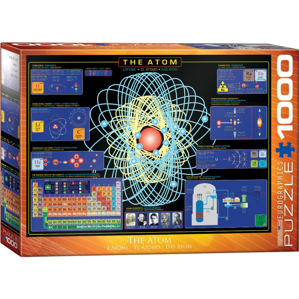 Eurographics The Atom 1000-Piece Puzzle 6000-1002 - ODDO igračke