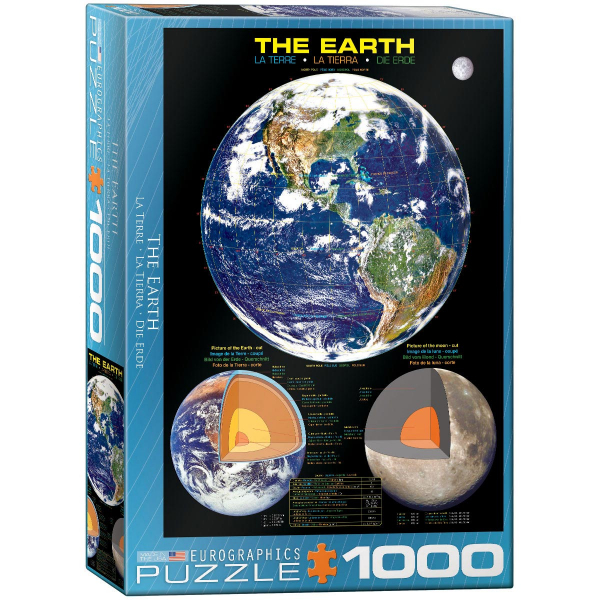 Eurographics The Earth 1000-Piece Puzzle 6000-1003 - ODDO igračke