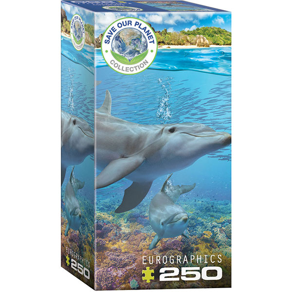 Eurographics Dolphins 250-Piece Puzzle 8251-5560 - ODDO igračke