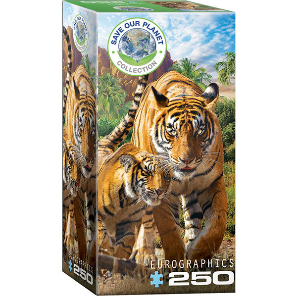 Eurographics Tigers 250-Piece Puzzle 8251-5559 - ODDO igračke