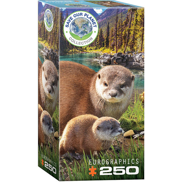 Eurographics Otters 250-Piece Puzzle 8251-5558 - ODDO igračke