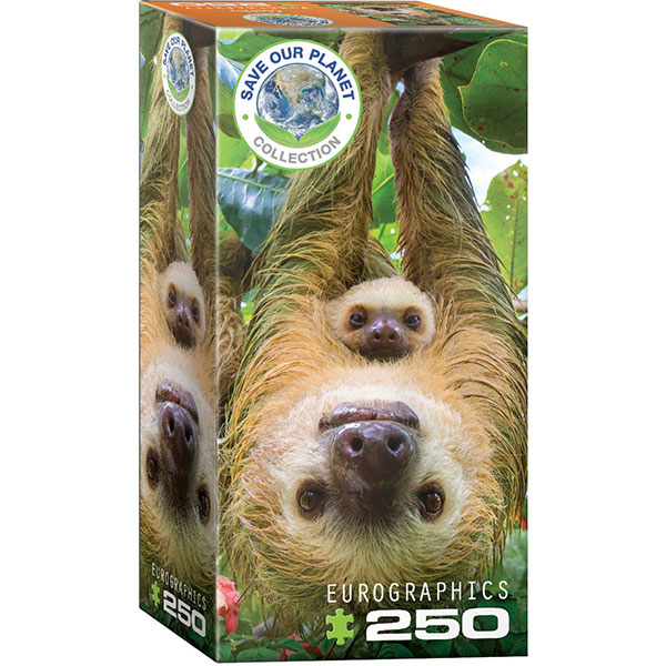 Eurographics Sloths 250-Piece Puzzle 8251-5556 - ODDO igračke